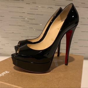 Christian Louboutin Lady Peep Pumps 37 150mm